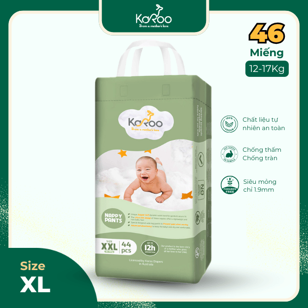 Bỉm quần Karoo size XL (14-16kg)