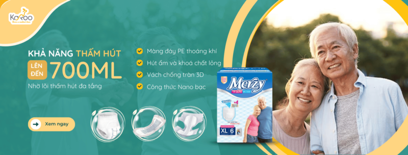 Bỉm cho người già loại nào tốt - Tã bỉm Merzy
