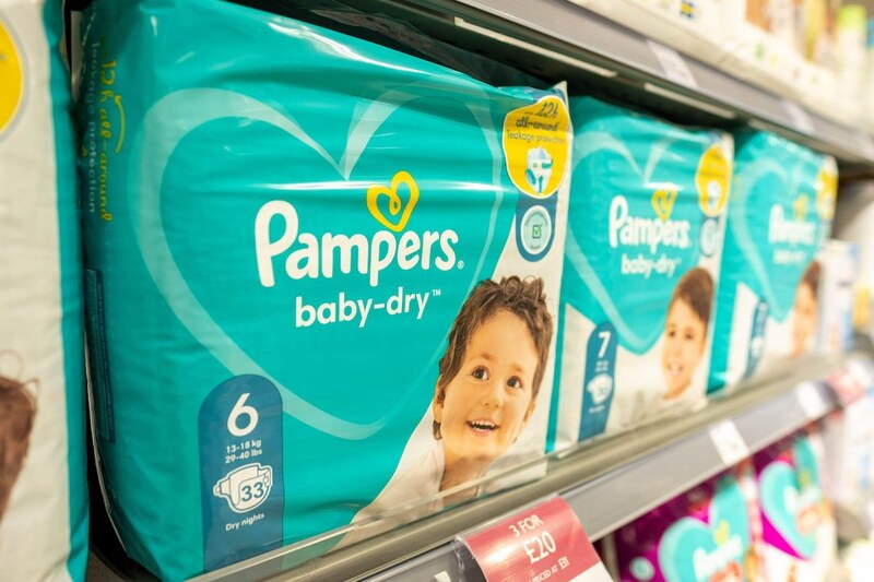 Bỉm đêm cho bé trai - Bỉm Pampers