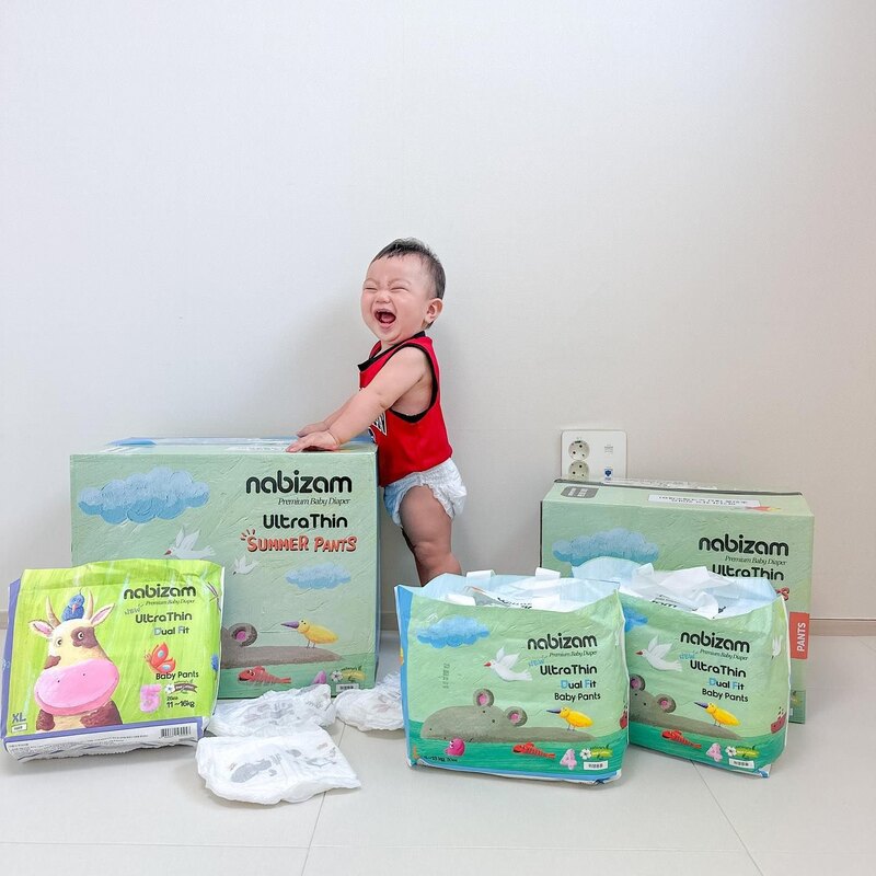 Bỉm đêm cho bé trai - Bỉm Nabizam