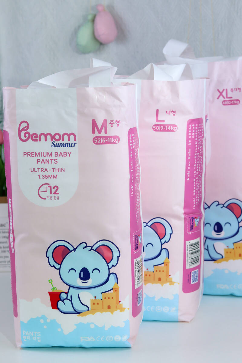 Review tã quần cho bé - Tã quần Bemon