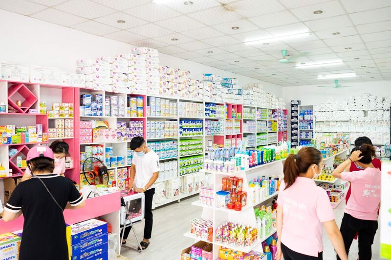 Chọn địa điểm mở cửa hàng bỉm sữa