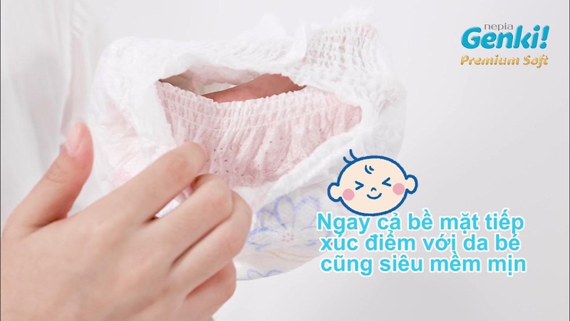 Bỉm đêm cho bé - Bỉm Genki