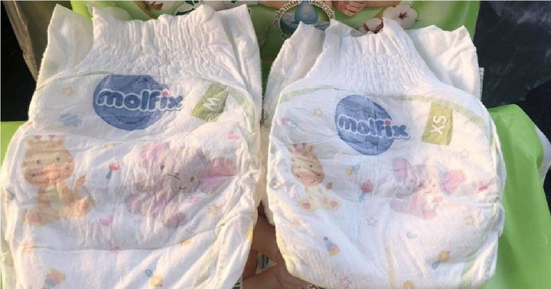 Các loại bỉm cho trẻ sơ sinh tốt nhất - Bỉm Molfix